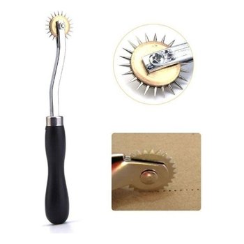 마킹휠 가죽 종이 헝겊 공예 라인 기어 룰렛 간격 옷