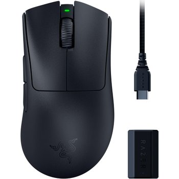 [해외] 레이저 데스애더 V3 프로+ 하이퍼폴링 무선 동글 번들 63g 8000 포커스 프로 30K