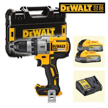 디월트 DCD991H2T 20Vmax 파워스텍 5.0Ah 2팩 XR 프리미엄 BL(G2) 충전드릴 드라이버 (티스텍)