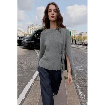 ZARA 자라 우먼 CARDINGANSLEEVE 슬릿 라이트 그레이 2756146811 884812