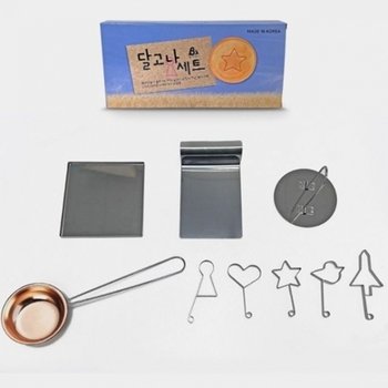 달고나 만들기 세트 집에서 설탕 뽑기 키트 국자 재료_23536627