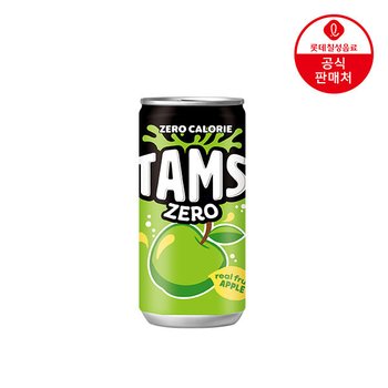 [본사직영] 롯데 탐스제로 사과 210ml x 30캔