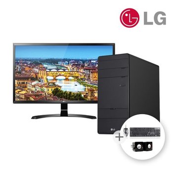 [중고] LG B80GV 10세대 i5 16G SSD240G 1TB HDD 듀얼 Win10 최고급 사무용 중고 PC 랜덤 모니터 세트