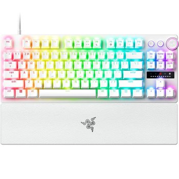 [해외] Razer Huntsman V3 Pro Tenkeyless (White Edition) 40G 래피드 트리거 탑재 레이저 래피드