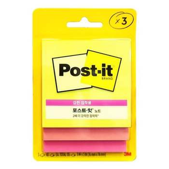 3M VA260987 포스트잇 강력 점착용 654-3SSJOY 썸머조이