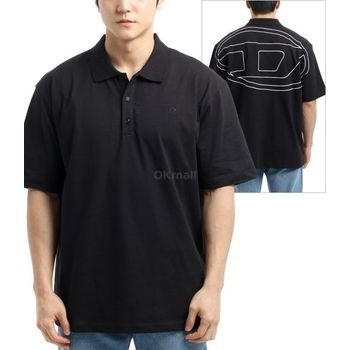 디젤 폴로 티셔츠 블랙 A10763 0HGAM 9XX 126580286