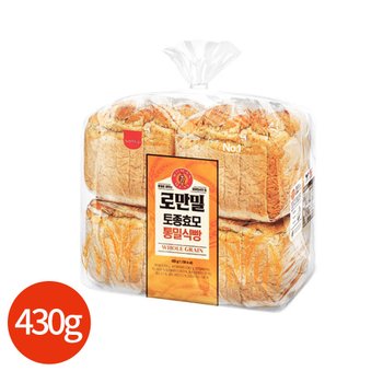 삼립 토종효모 로만밀 식빵 430g x 4개