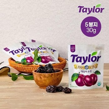 [아우트]테일러 마른과일 푸룬(건자두)30g X5봉