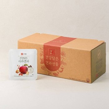 ( )유기샘 하루 견과 사과 견과 28일분 건강 간식 소포장 견과류