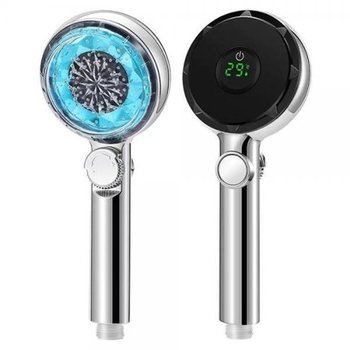 온도측정 수압조절 샤워기헤드_23370438