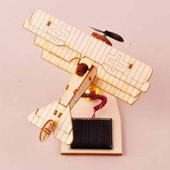 만들기키트 우드DIY 태양광 포커삼엽기