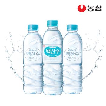 농심 백산수 500ml 유라벨 20병 + 무라벨 20병[34886632]