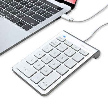 [해외] 유에스비씨 유선 넘버패드 맥용 - 10키 USB 키패드, Type C 텐패드, 키보