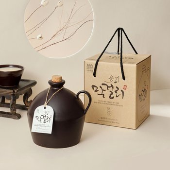 배상면주가 무아스파탐 느린마을 옹기막걸리 세트 (7%) 1980ml [술선물세트]