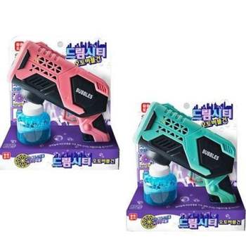 KC인증 드림시티 오토 버블건 스핀 회오리 10000개 비누방울 비눗방울