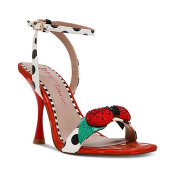 [해외] Betsey Johnson 우먼 Lolla Ladybug High-Heel 드레스 샌들 샌달 슬리퍼 20917609 503775