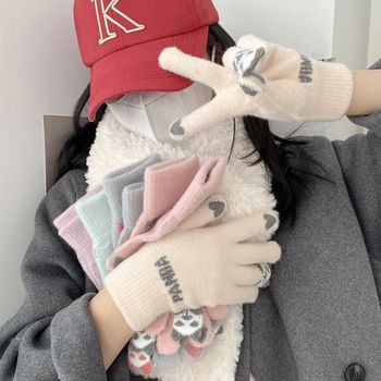 스마트 331NZG79 터치 여성 장갑 겨울 손가락 방한 장갑 6컬러