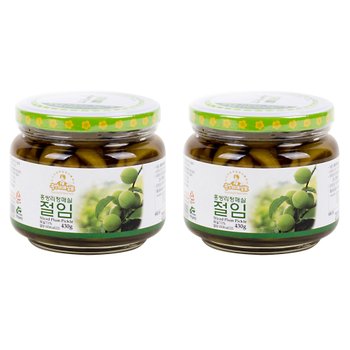 (식품명인) 홍쌍리 청매실농원 매실절임 430g x 2개
