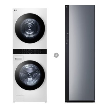 LG 워시타워 + 스타일러 W21WAM-5M5 배송무료