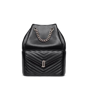 [스타필드 고양][제이에스티나] JOELLE QUILTING MD 앞포켓 백팩 BK (JHNCHB2BF741BK010)