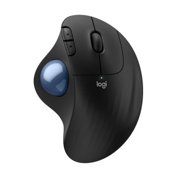 [해외] 로지쿨 M575SPd 트랙볼 마우스 블랙 M575SP Bluetooth 무선 윈도우 맥 iPad OS
