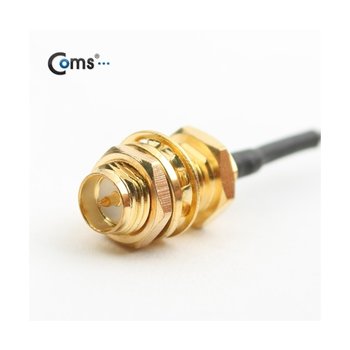 [NA269] Coms 안테나 변환 케이블, RP-SMA(F) to i-PAX(M) L형