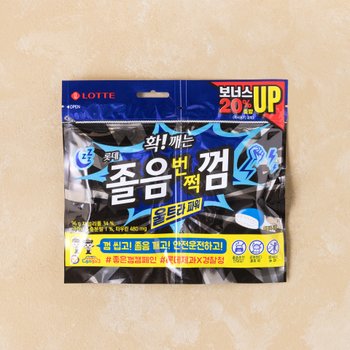 [롯데제과(주)]롯데 졸음번쩍껌 울트라파워 리필 96g