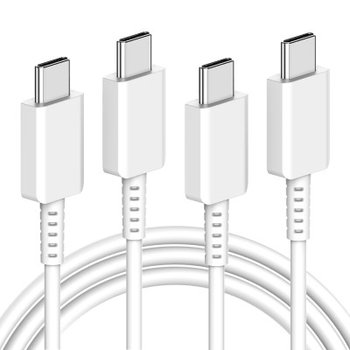 C to C 케이블 100W 초고속 충전 5A 20V PPS PD 화이트, 2개, 0.2m