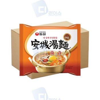 [룽스_6817]농심 안성탕면 해장라면 40봉 탱탱한면발 (51934884)