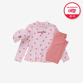 NBgC Cherry Blossom_아동 플레어 래쉬가드 레깅스 셋업 NK9RG3772G25