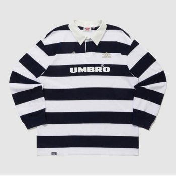 긴팔티 KQF UQ121CTL21-DVY HBL 브리티시 캐주얼 럭비 긴팔 티셔츠 / DVY