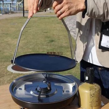 [해외] 스노우피크 철판구이 엔 버너 캠핑 스토브 바베큐 그릴 GS-430