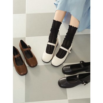 clo8502 classic maryjane flat _ 3colors