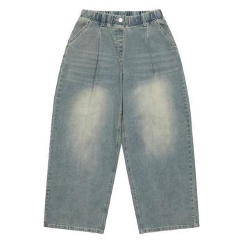 소이주니어 HC17 윈턱 백 폴딩 빅 와이드 빈티지 진 청바지 26s0255 (S46340880)