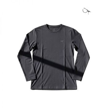 ARC`TERYX 아크테릭스 26SS 코막 크루 넥 셔츠 LS 맨 (ATQSM10291BLK) (CORMAC CREW M)