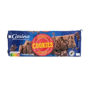 프랑스 쿠키 CASINO 카지노 초콜릿 브라우니 쿠키 200g