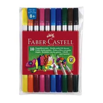파버카스텔 더블팁마카 10색 15 11 10 개(1개입)