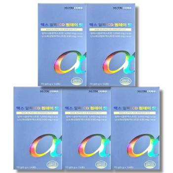 뉴트리코어 맥스 알파CD 원데이 핏 14포 5박스 (S40902508)