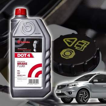 QM5 HP89KB38 브렘보 브레이크액 DOT4 1L