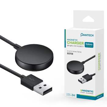 U 스마트 갤럭시워치충전기 블랙 워치충전기 팬택 GWC 무선충전기 맥세이프충전기 고속충전기
