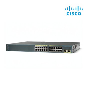 [중고] Cisco WS-C2960-24TT-L 시스코 네트워크 L2 L3 중고스위치
