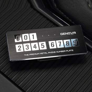 프리미엄 H1C1H8Z7 메탈 주차알림판 주차번호 차번호판 연락처 주차알림판전화번호