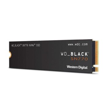 [해외] Western Digital SSD 2TB WD Black SN770 PCIe Gen4 M.2-2280 NVMe 웨스턴 디지털 내장 게임용