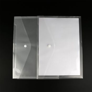 투명 도큐먼트화일 A4화일 똑딱이파일 클리어화일케