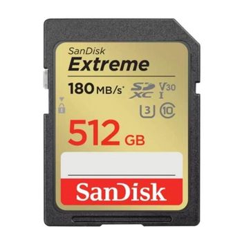샌디스크 Extreme SD카드 512G SanDisk 전산용품 메모리 저장장치 저장용품 컴퓨터