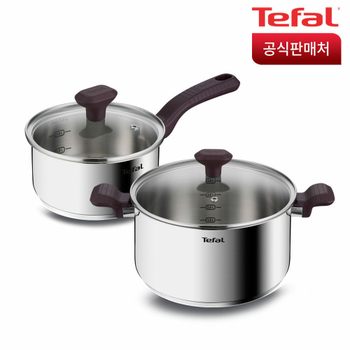 테팔 테이스티쿡 인덕션 냄비 2종(편수16+양수24)