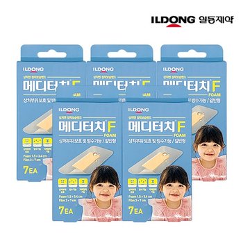일동제약 메디터치F 일반형 7매 x5개