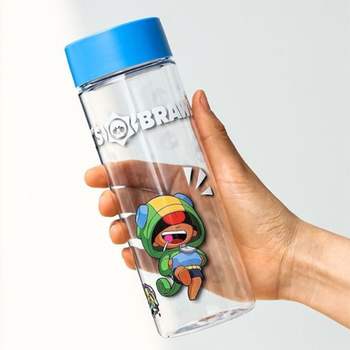 브롤스타즈 트라이탄 투명 불통 레온 500ml 1P 식기세척기 물병 휴대용