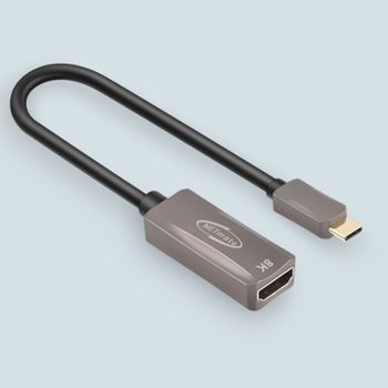USB Type C 8K HDMI 컨버터 PC용품 HDMI케이블 UHD해상도 모니터잭 네트워크장비 컴퓨터부품