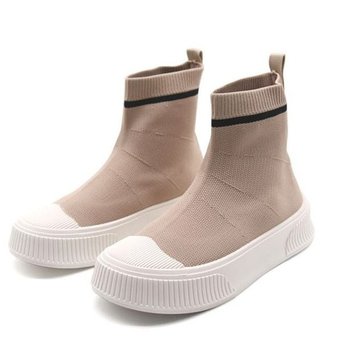 여성용 스타일링 삭스부츠 미들부츠 통굽 방한부츠 20대예쁜부츠 여자데일리슈즈 겨울부츠코디